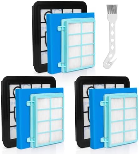 2er-Pack Filter Set ersatz für Philips PowerPro Compact