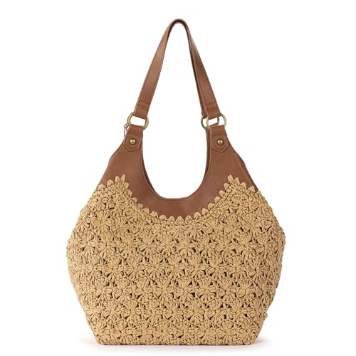 Image of Sakroots The Sak Roma Shopper Shoulder Bag Large Purse & Tote Bag with Double Straps & Zipper Pockets for Everyday & Travel