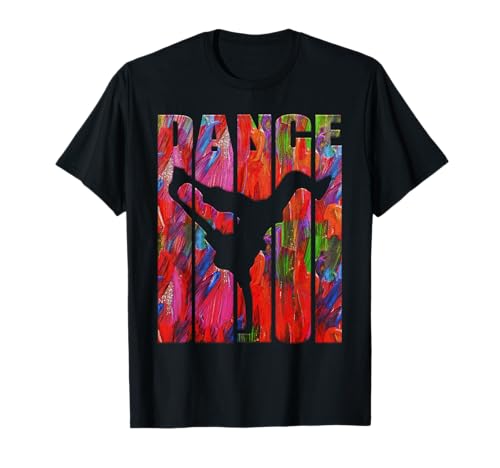 Breakdance Hip Hop Dance Shirt Fun Graffiti Art Breakdance Maglietta