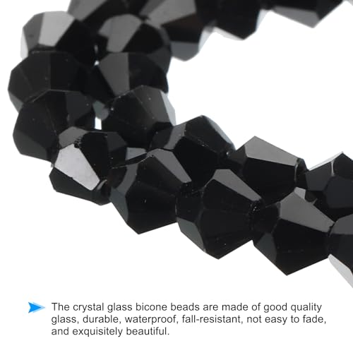 PATIKIL 6mm Bicone Glass Beads - Image 3