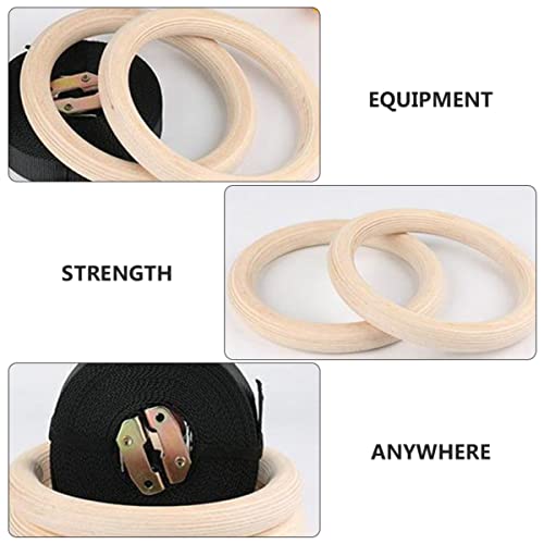 Anillas de Gimnasia con Correas para Entrenamiento de Fuerza miniatura 7