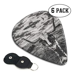 Lot de 6 médiators en forme de vache noire et blanche pour guitare acoustique, guitare électrique, basse, ukulélé – fins… - Les Beatles, Paul McCartney, John Lennon, RIngo Starr, George Harrison Lot de 6 médiators en forme de vache noire et blanche pour guitare acoustique, guitare électrique, basse, ukulélé - fins… – Image 2