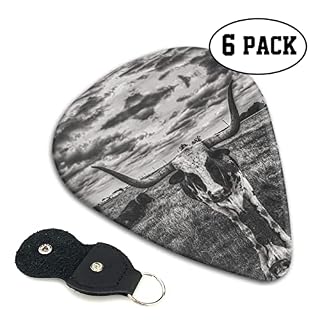 Lot de 6 médiators en forme de vache noire et blanche pour guitare acoustique, guitare électrique, basse, ukulélé – fins… - Les Beatles, Paul McCartney, John Lennon, RIngo Starr, George Harrison Lot de 6 médiators en forme de vache noire et blanche pour guitare acoustique, guitare électrique, basse, ukulélé - fins… – Image 2