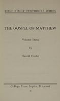 The Gospel of Matthew: Volumes 1, 2, 3 and 4 B0095YHJQU Book Cover