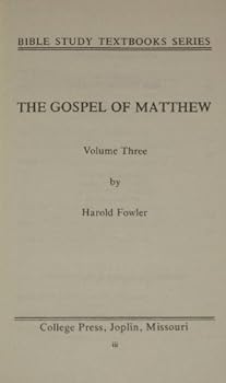The Gospel of Matthew: Volumes 1, 2, 3 and 4