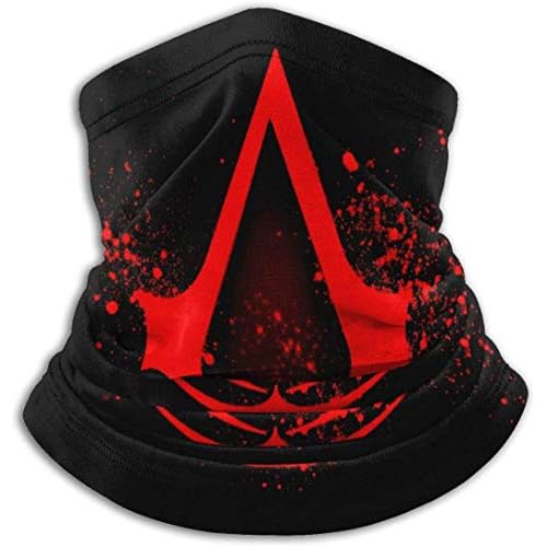 Mr Miss N C Assassins Creed Game Bandana Neck Gaiter UV-Schutzwärmer Sturmhaube Kopfbedeckung für Outdoor-Sportarten