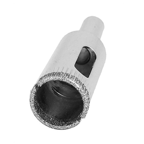 Brocas para vidrio de 14 mm con recubrimiento de diamante, 2 piezas miniatura 3