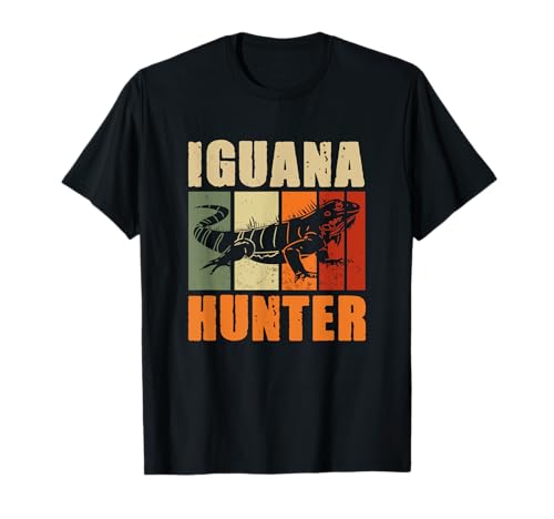 Retro Iguana Lizard Reptile Herpetologist Vintage Iguana T-Shirt