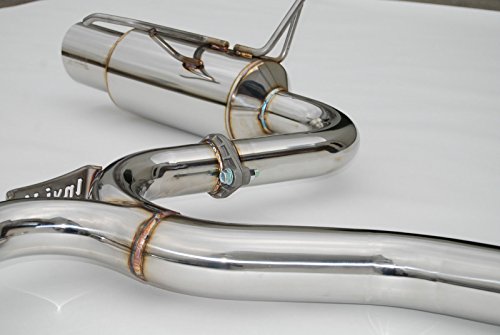 Invidia (Hs11Stigtp) N1 Twin Outlet Single Layer Cat-Back Exhaust System With Stainless Steel Tip For Subaru Wrx Sti 4-Door #TOP4