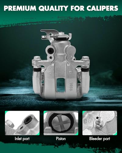 Image of SCITOO Rear Right Brake Caliper With Bracket 19B3358 Compatible For Acura TSX 2009-2014,For Honda For Accord 2008-2012