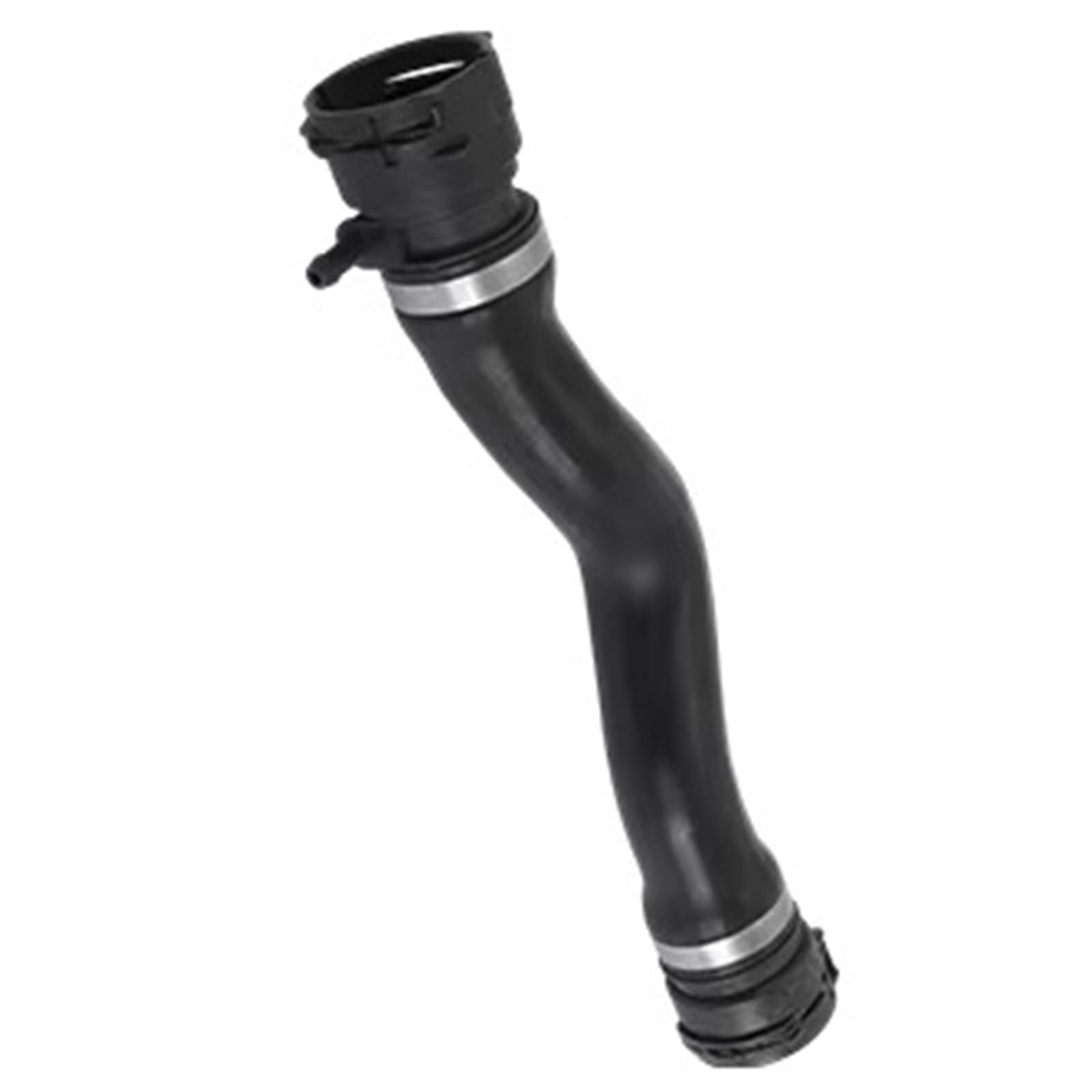 Tvgopbgf One Color Radiator Hose Compatible With Bmw For M3 3.2L 2006 1 Pcs Black Rubber Radiator Hose Upper Replacement Part Oem ：11537838214