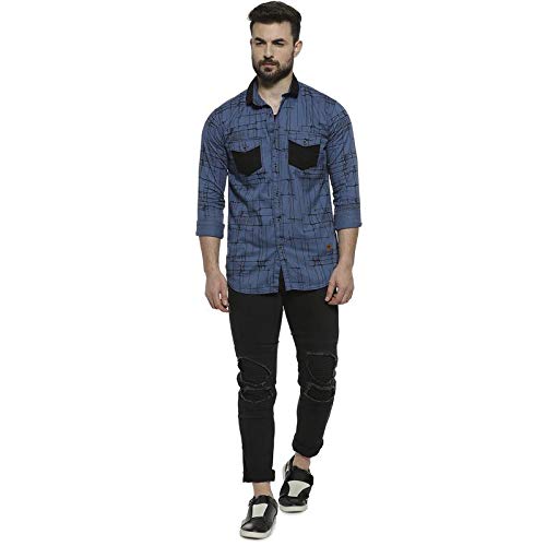 Image of CAHOOT Checkered Men's Full Sleeve Casual Shirt