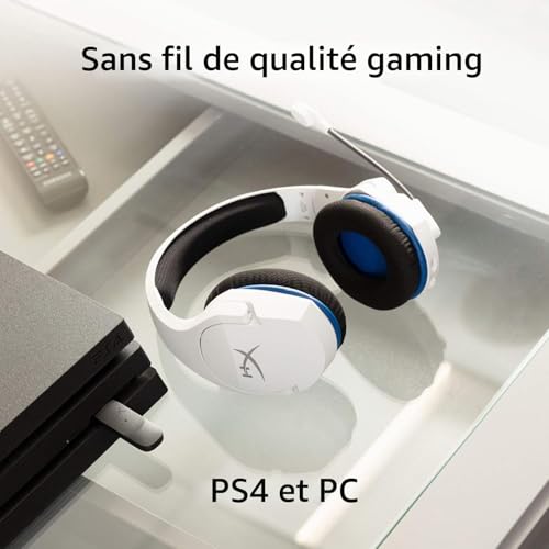 Casque de jeu sans fil PS4 PC léger HyperX Cloud Stinger Core avec micro - 3
