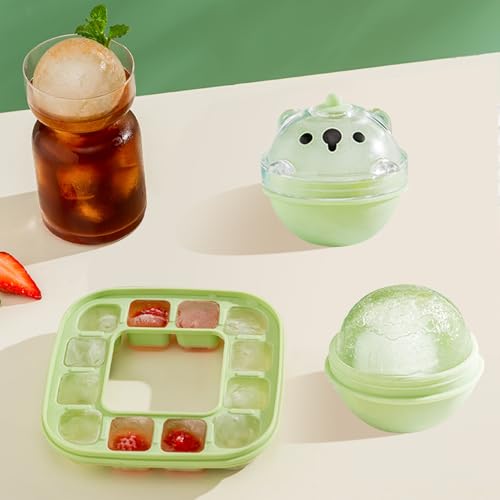 Molde para cubos de hielo de silicona 2 unidades miniatura 5