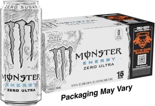 Monster Energy U-3C-34070 Zero Ultra, Sugar Free Energy Drink thumb #1