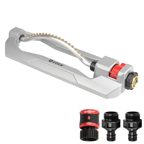 Eden 96218 Heavy Duty Turbo Oscillating Sprinkler,...
