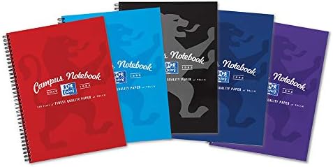 Oxford Campus Wirebound Notebook, A4 Size A4, Pack of 5