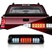 Tinted Housing Dual Row LED 3rd Third Tail Brake Light Cargo Lamp for Ford F150 Lobo 07-08 / Lincoln Mark LT 06-08