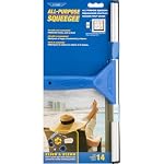 Ettore All- Purpose Squeegee, 6.5" x 14" x 1.5", Blue - 17014 - Image 2