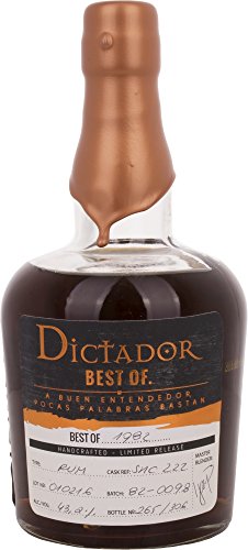 Dictador Best of 1982 43.2% Limited Release Rum - 700 ml