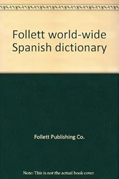 Hardcover Follett world-wide Spanish dictionary Book