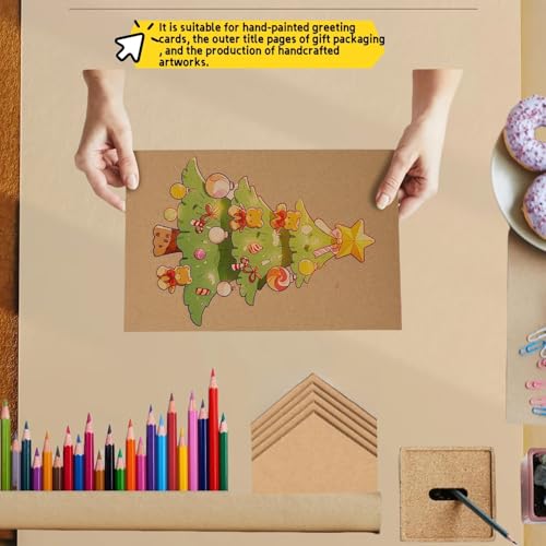 18 Stück A4 Wellpappbögen, dicker Kraftkarton,Wellpappe Bastelpapier – Hochwertige Pappe für DIY-Projekte, Basteln & Verpacken – Stabil