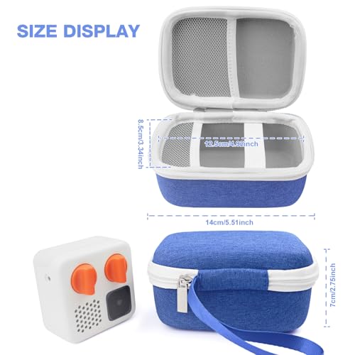 Funda rígida compatible con Yoto Mini altavoz infantil estuche protector para tarjetas de audio 5