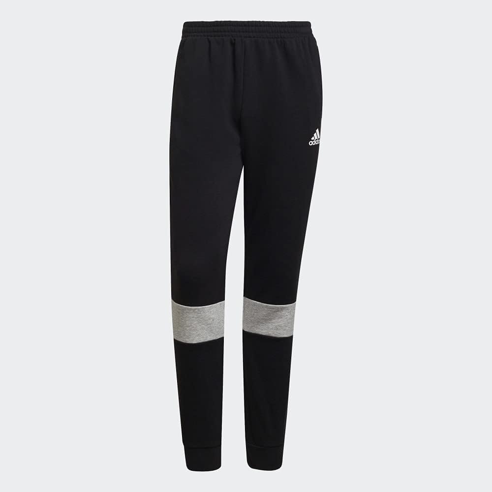 adidas Color-Block Pants Black/Medium Grey Heather MD
