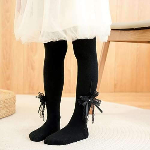 Kids Toddler Girls Stockings Tights Leggings Ribbed Knit Footed Pantyhose Warm Socks Pants Fall Winter Outfit Clothes2