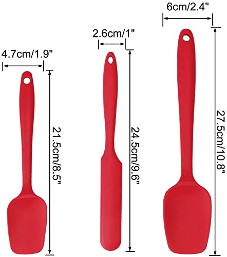 Amazon | XYWHPGV シリコンヘラセット3個耐熱ノンスクラッチキッチン