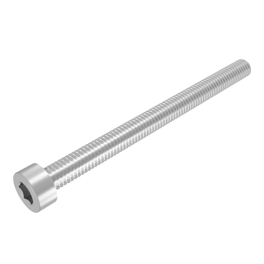 SECCARO Vite a testa cilindrica M2 x 25 mm, acciaio inox V2A VA A2, DIN 912 / ISO 4762, esagono interno, filettatura piena, 20 pezzi