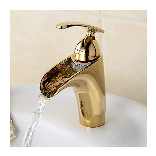 Robinet de lavabo cascade pour sublimer votre rituel bien-être matinal