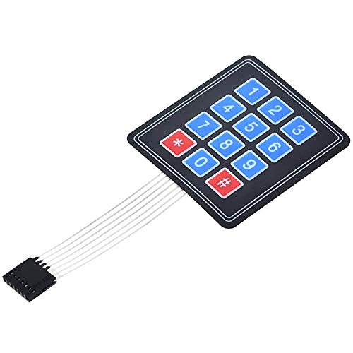QuNeo タッチセンサー マトリクスパッド Amazon | RASBEE 12キー 3*4 マトリックス フィルム ボタン