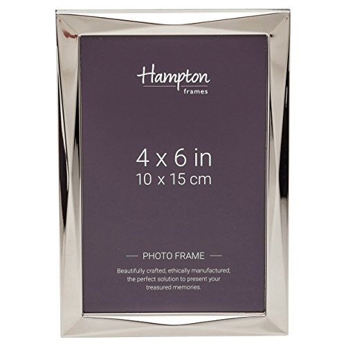 Hampton Frames Photo Frame, Silver, 4x6 (10x15cm)