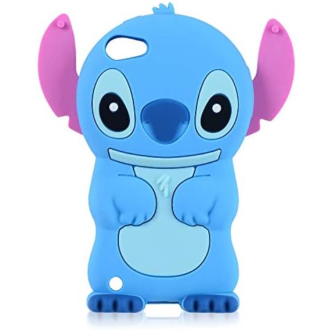 Qerrassa Blue Classic Silicone Case for iPhone SE 2022/2020/6/6S/7/8 4.7",Cute Animal Cartoon Cover Kids Girls Fun Cases Cool Funny Design Fashion Kawaii Unique for iPhone SE 2022/2020/6/6S/7/8 Cover