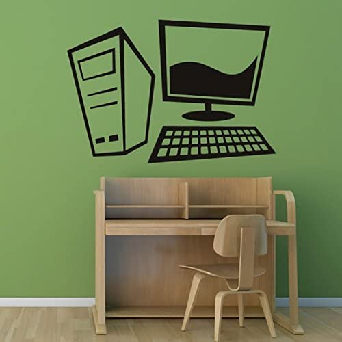 LYOMAN® Computer Wall Sticker Office Wall Decal Business School Home Décor (B09MYDLLDK) Amazon Price History, Amazon Price Tracker