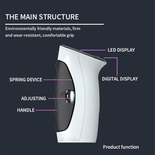 Hand dynamomètre grip trainer intelligent pour corriger les faiblesses de poigne - 7