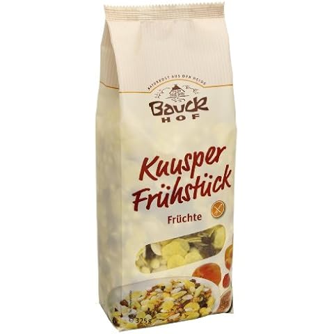Bauckhof Knusperfrühstück Früchte glutenfrei, 6er Pack Cover