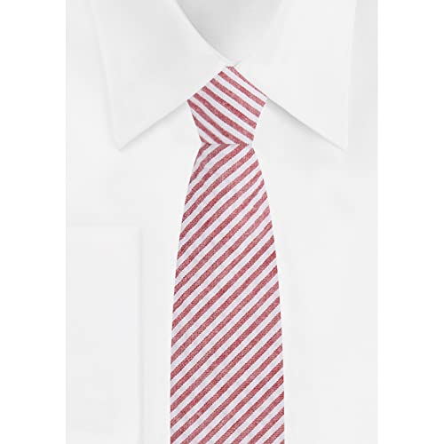 Jacob Alexander Boys' 14 inch Clip-On Seersucker Striped Pattern Neck Tie4