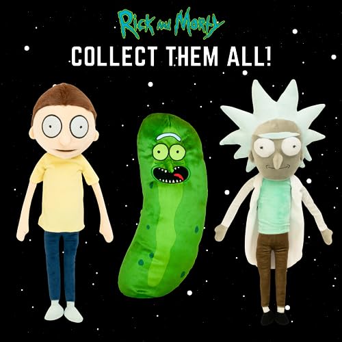 Image of Franco Collectibles Kidult Adult Swim Rick & Morty Super Soft Plush, (100% Officially Licensed Product), Rick The Scientist