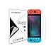 Top4pc [2 Pack] Film Vitre en Verre Trempé pour Nintendo Switch Protection Ecran Ultra Résistant Transparent Dureté 9H Sans Bulles Lot de 2