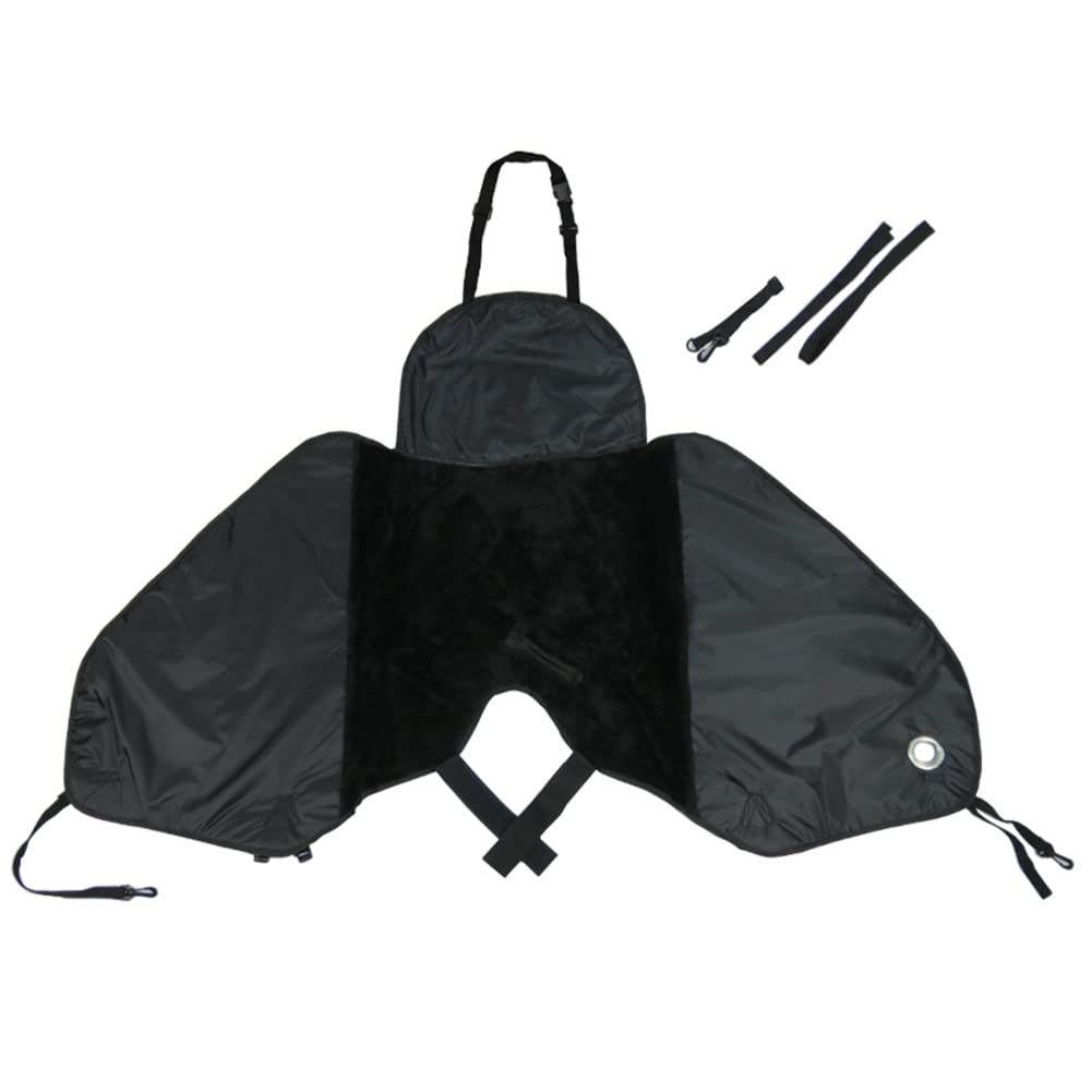 URFEDA Grembiule di Protezione Scooter Moto Coprigambe Scooter Impermeabile E Antivento Scooter Grembiule Fodera in Cashmere Grembiule Scooter Copre Calore per Inverno Equitazione Outdoor