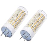 YDJoo GY8.6/G8 LED Bulb 10W Ceramic LED Light Bulbs Dimmable Corn Bulbs 80W Halogen Equivalent Warm