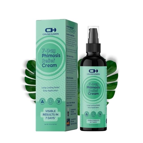 Image of 7-Day Phimosis Cream | Steroid-Free Treatment for Fast Relief at Home | Visible results in 7 Days* | 90ml | No irritation | For Phimosis