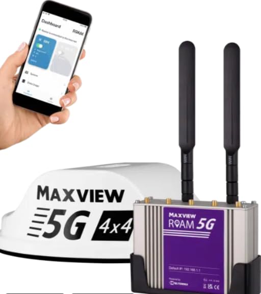 Maxview MXL060/G Roam 5G WiFi System For Motorhomes And Other Mobile Vehicles - Grey