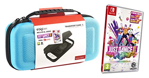 Pack Just Dance 2019 + Funda Nintendo Switch Azul (Edición exclusiva Amazon)