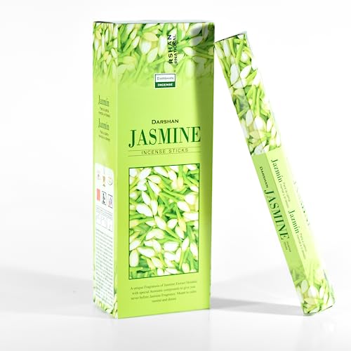 Incienso, Home Incienso de Jazmin 120 Varitas Darshan - Hecho en India