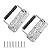Litoexpe 2pcs Spring Loaded Handles, Silver Heavy Duty Handle ...