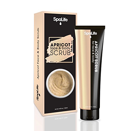 Spa Life Apricot Face & Body Exfoliating Moisturizing Scrub