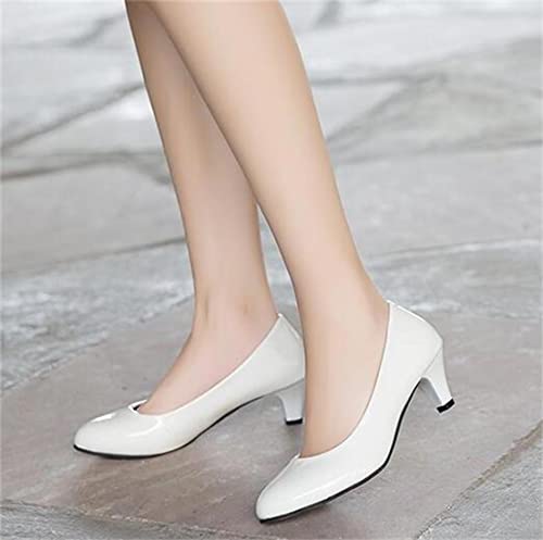 Womens Kitten Heel Office Dress Pumps Work Formal Court Shoes4